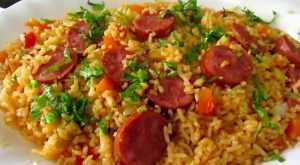 Arroz de panela de pressão