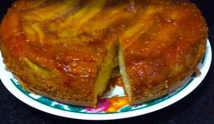 Bolo de Banana de liquidificador