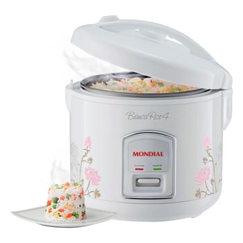 Melhores Panelas de Arroz Elétrica Panela Mondial Bianca Rice 4