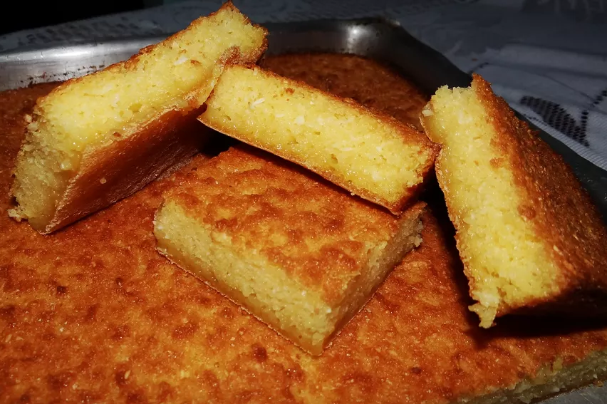 Bolo de Aipim de Liquidificador - Mais receitas