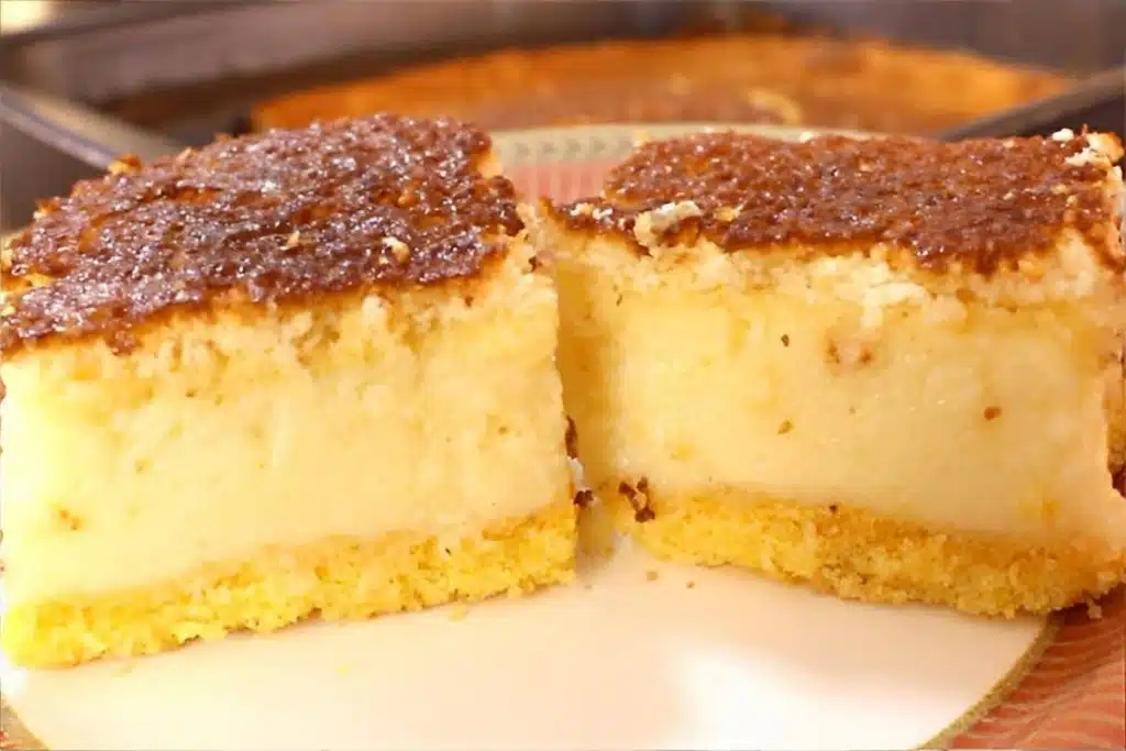 Bolo de fubá cremoso com queijo, uma receita da fazenda simples e prática de fazer Bolo de fubá cremoso com queijo, uma receita da fazenda simples e prática de fazer