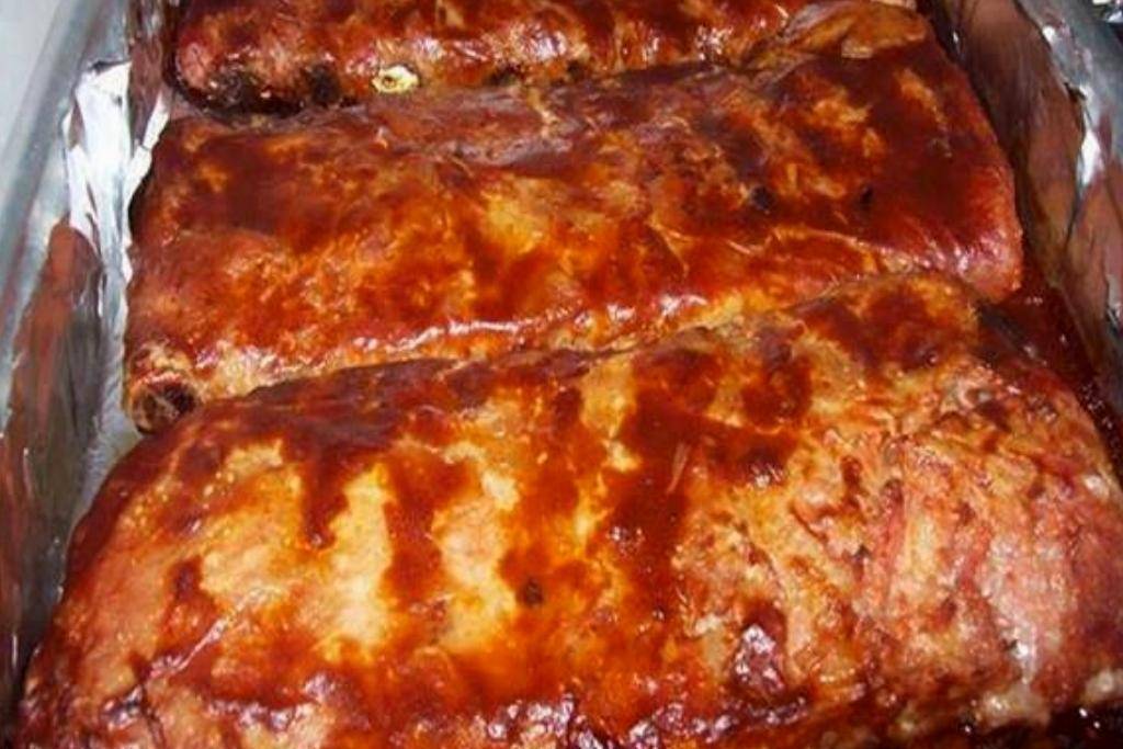 Costelinha ao molho barbecue, suculenta igual do outback para fazer em casa Costelinha ao molho barbecue, suculenta igual do outback para fazer em casa