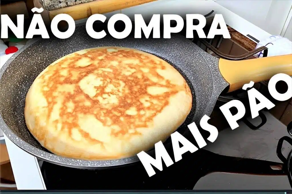 Pão na frigideira sem forno, fica pronto em minutos e é uma delícia prática de se fazer Pão na frigideira sem forno, fica pronto em minutos e é uma delícia prática de se fazer