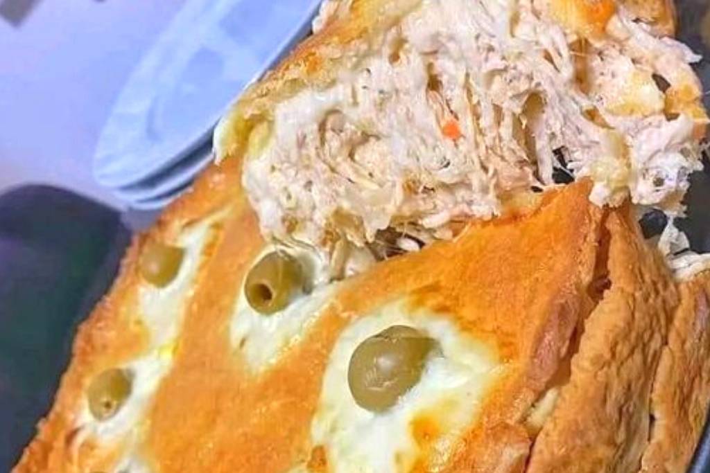 Torta de frango cremosa, minha família ama demais Receita torta cremosa de frango, minha família ama demais